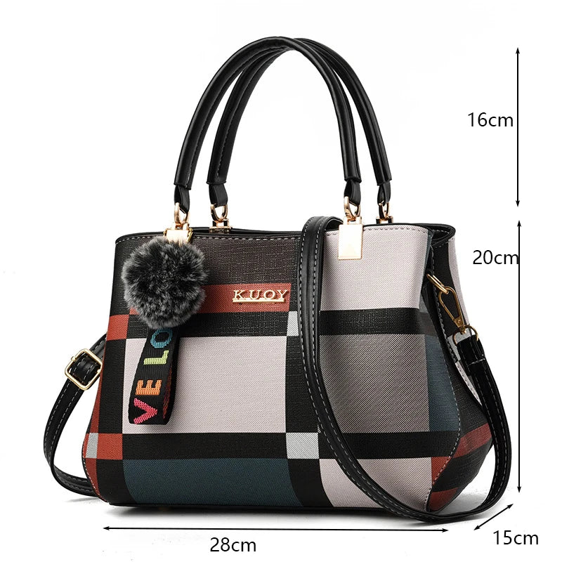 Sac à main femme cuir PU grande capacité