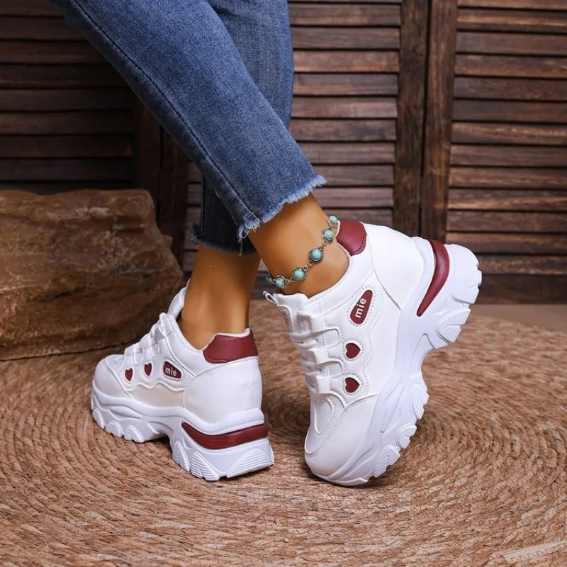 Baskets plateforme femme semelle épaisse