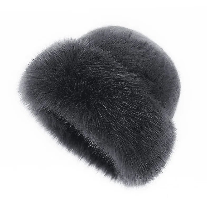 Cache-oreilles fausse fourrure femme