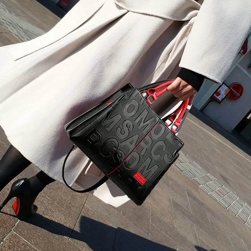 Sac à main femme cuir PU grande capacité