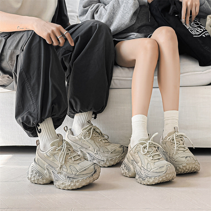 Baskets Plateforme Femme – Semelle Épaisse Rehaussante