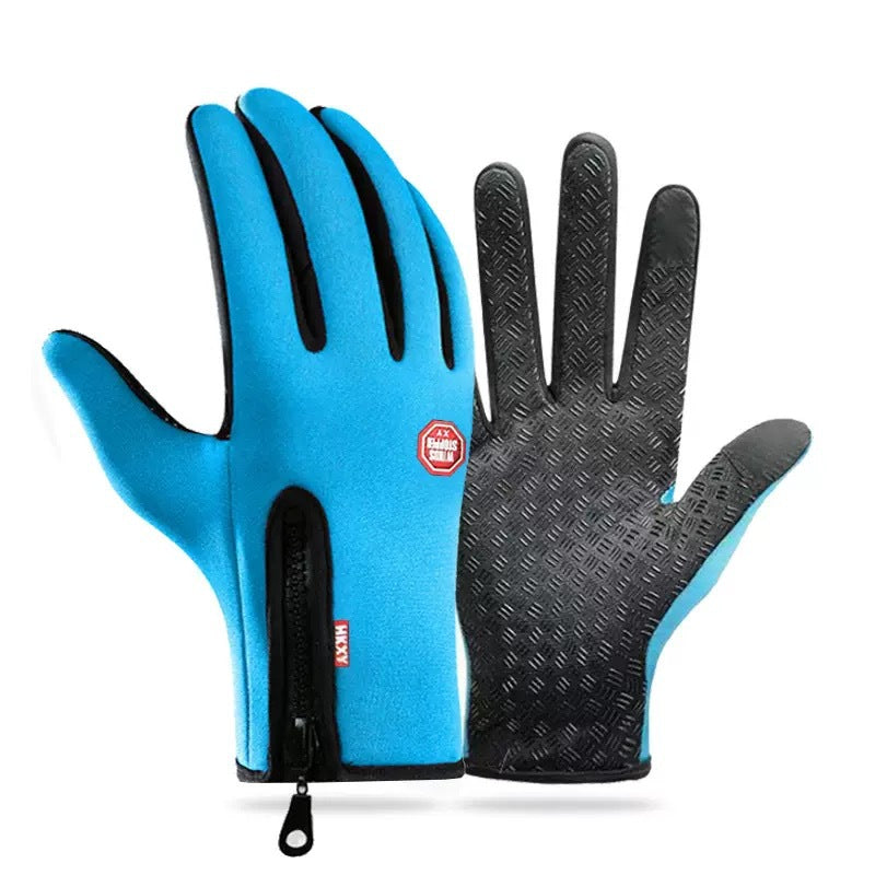Gants d'hiver tactiles doublés polaire