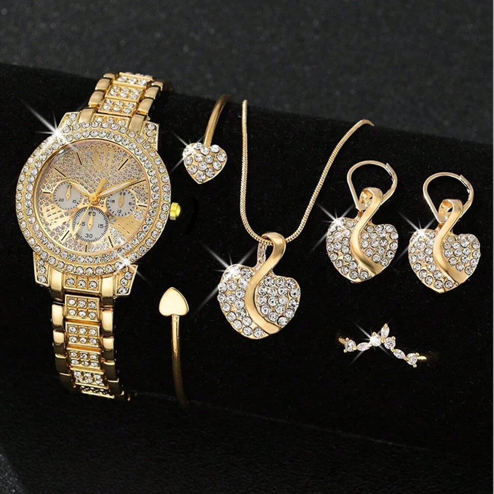 Coffret montre et parure bijoux femme – vue 6