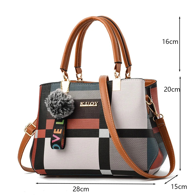 Sac à main femme cuir PU grande capacité