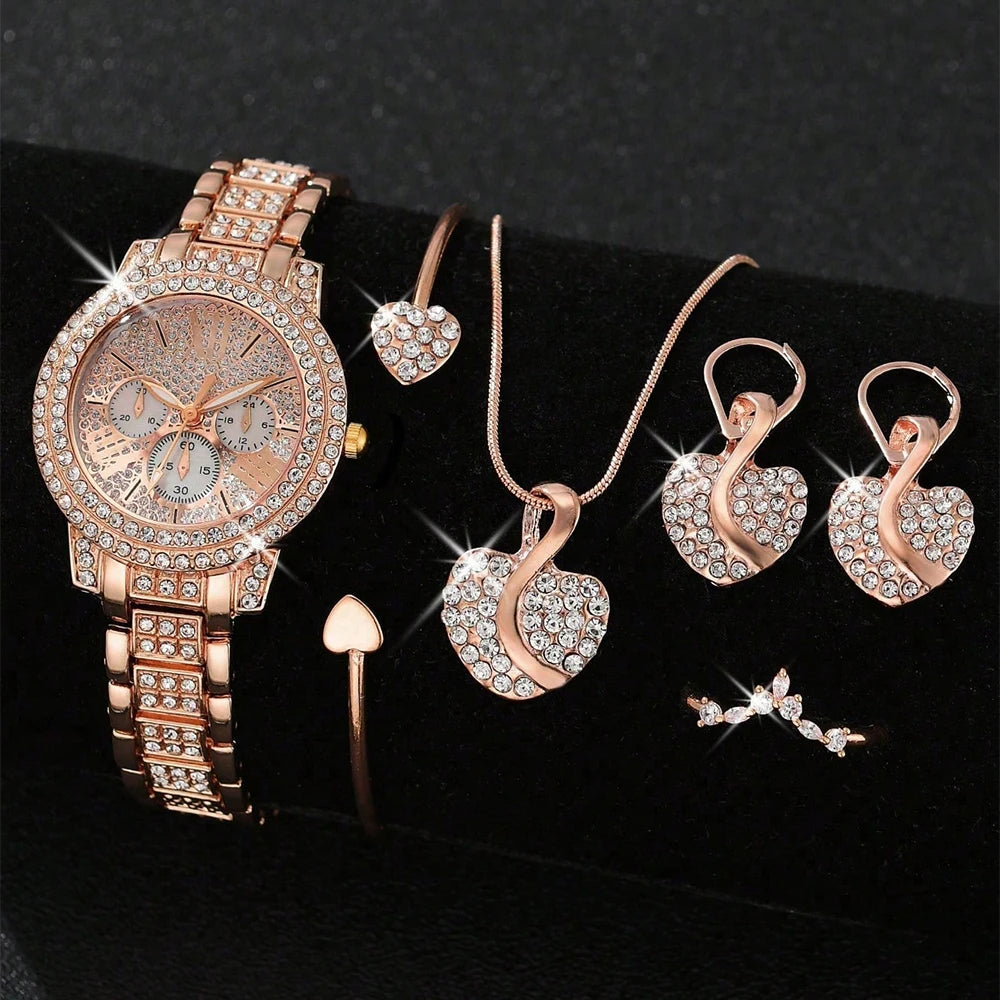 Coffret montre et parure bijoux femme – vue 7