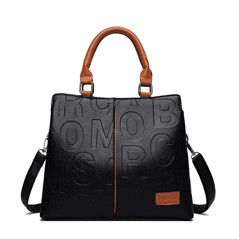 Sac à main femme cuir PU grande capacité