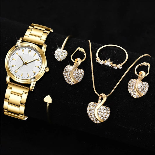 Coffret montre et parure bijoux femme – AMINA MODE