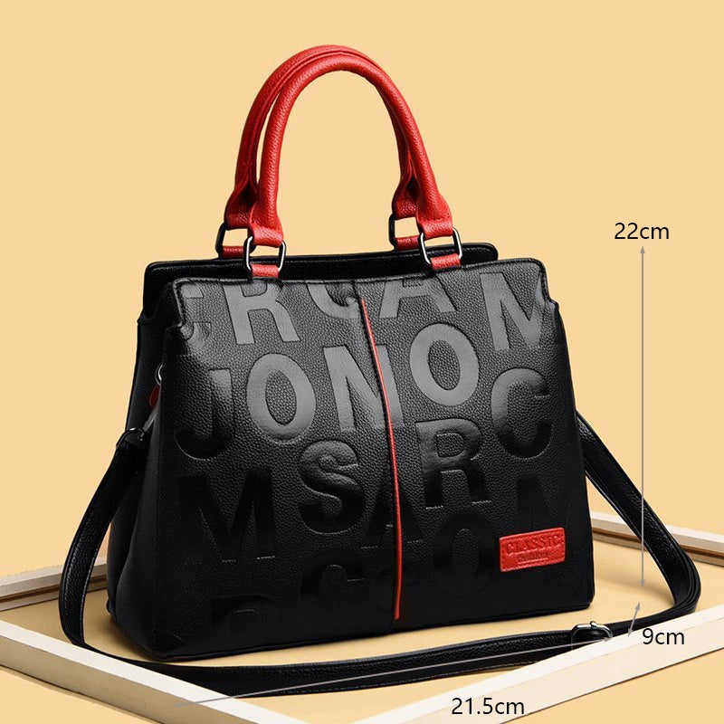 Sac à main femme cuir PU grande capacité