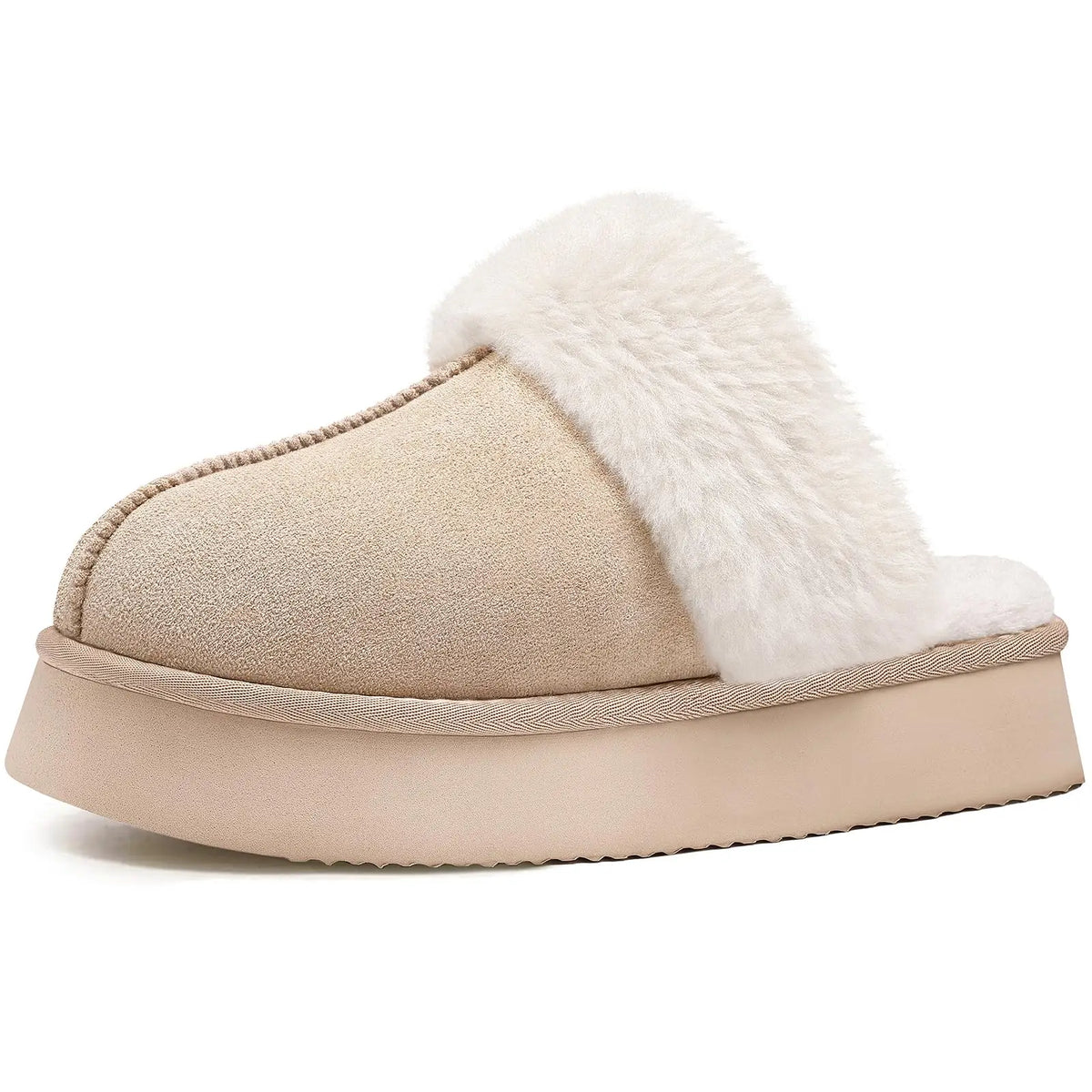 Chaussons d'hiver moelleux femme